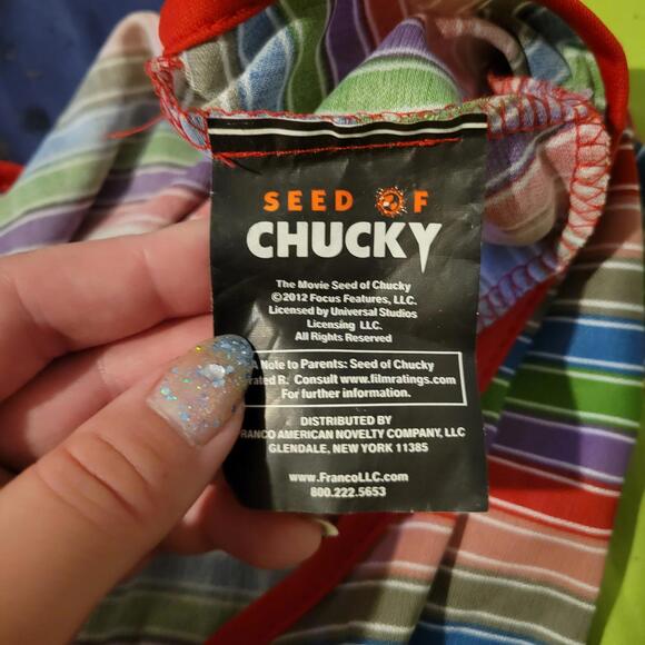 Official Chucky costume Halloween Seed of Chucky cosplay - Picture 3 of 5